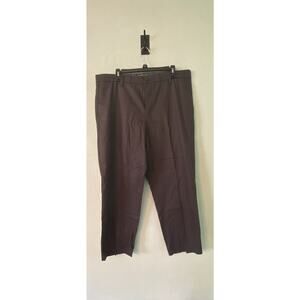 Dockers Dark Gray Flat Front Classic Fit Dress Pants Size 38x29